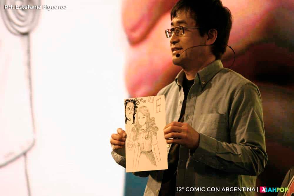 De la mano de editorial Ivrea el mangaka Junji Ito fue parte de los invitados internacionales en esta 12º edición de la Comic Con 2019.