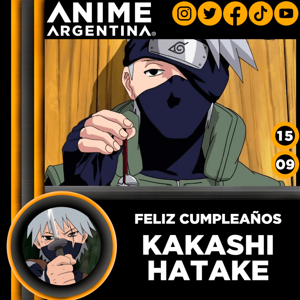 cumpleaños de hatake kakashi por anime argentina