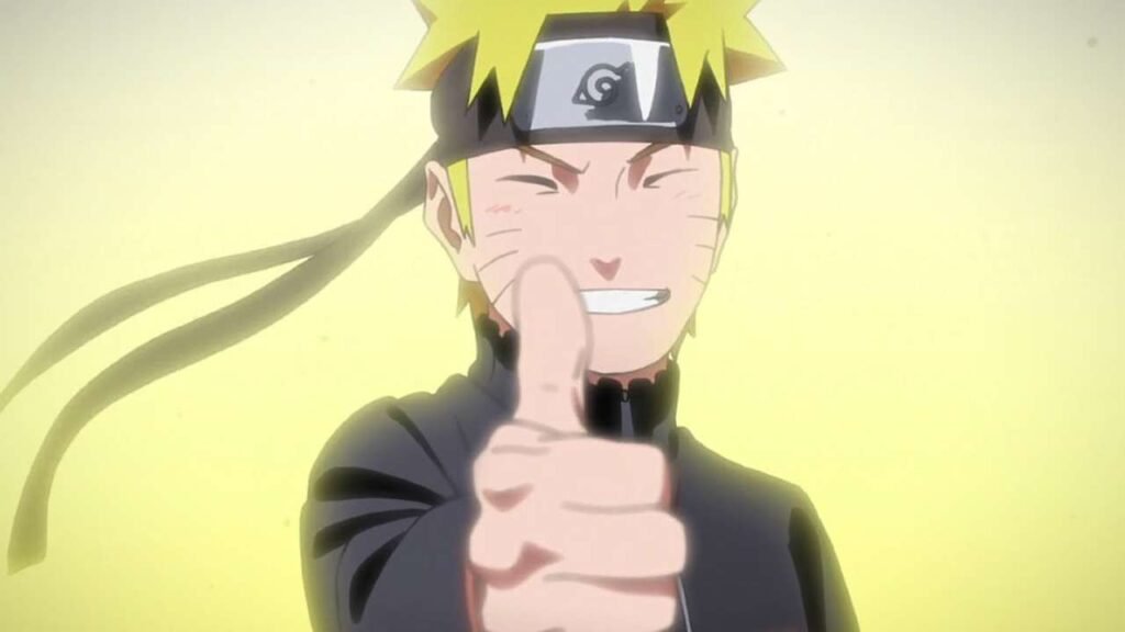 Naruto feliz por VIz Media y Youtube
