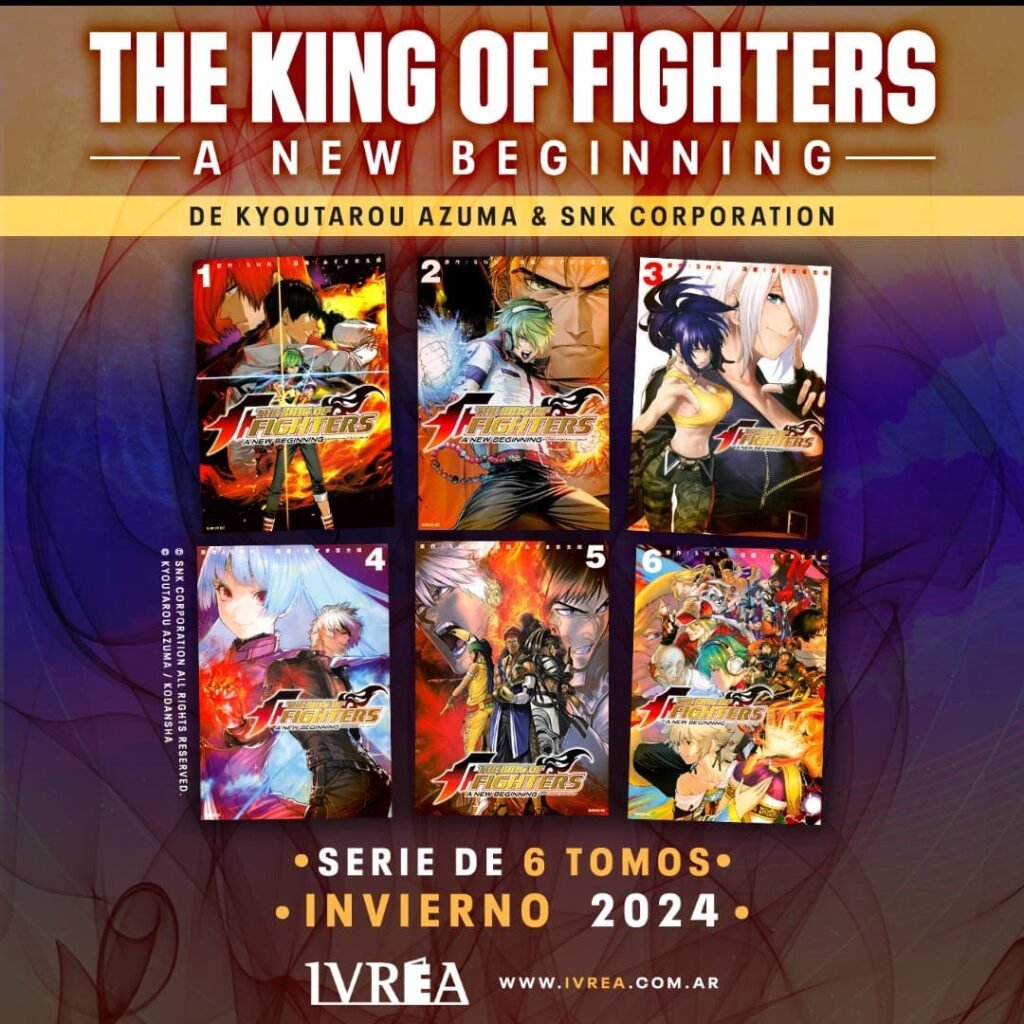 Ivrea manga King Of Fighters: A New Beginning