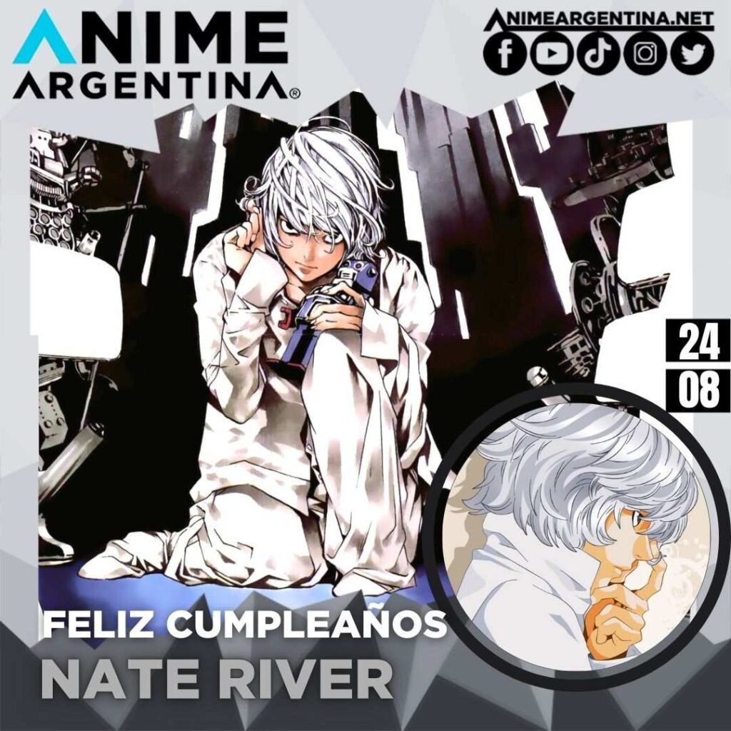 Hoy es el cumpleaños de Near Nate River Death Note