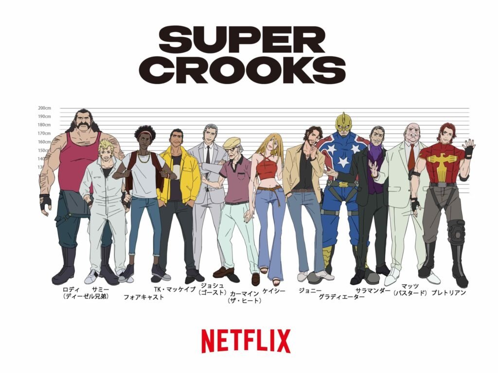 super crooks anime netflix