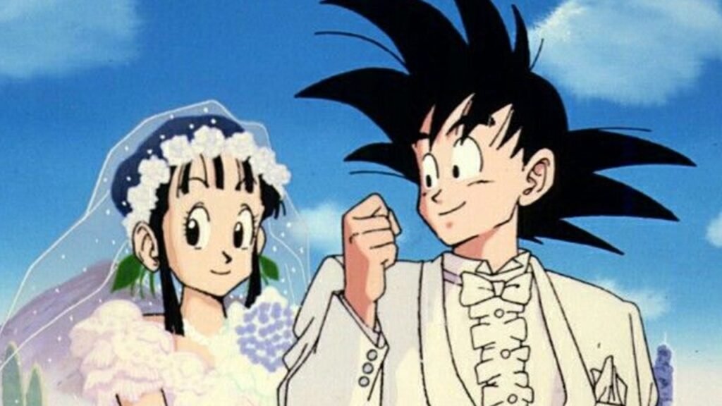 Goku y Milk se casan