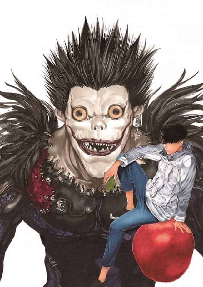 Ryuk y Minoru Tanaka - death note - one shot