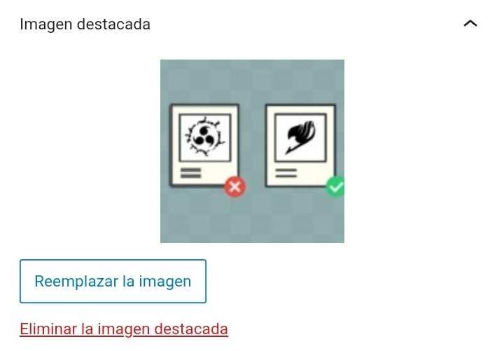 Como cambiar la imagen destacada