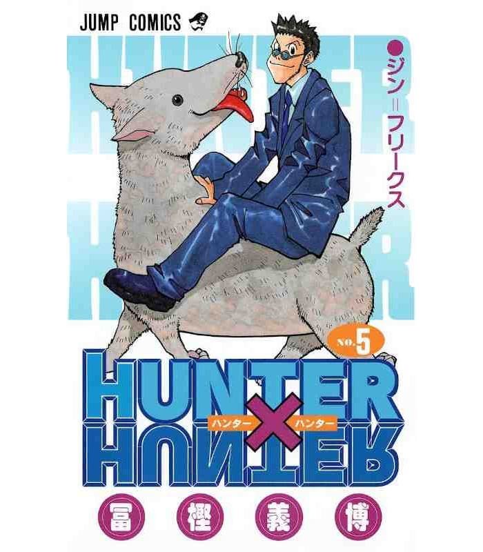 Leorio Paradiknight - Portada del tomo 5 del manga Hunter x Hunter