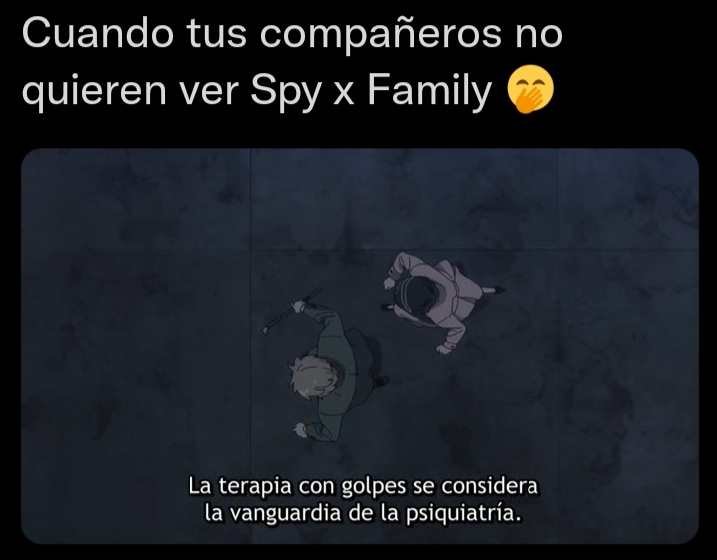 La vanguardia de la psiquiatria meme spy x family