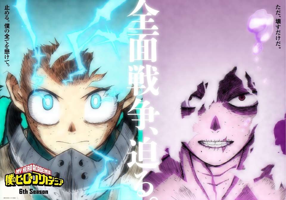 My Hero Academia anime anuncia la fecha de estreno de la temporada 6 -  Senpai