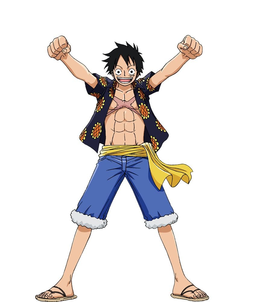 luffy en dressrosa 