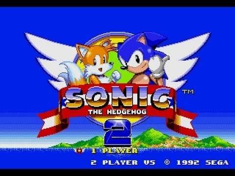 Sonic y Tails en la portada del segundo juego para Sega Genesis
