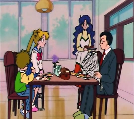 Familia tsukino - Sailor Moon