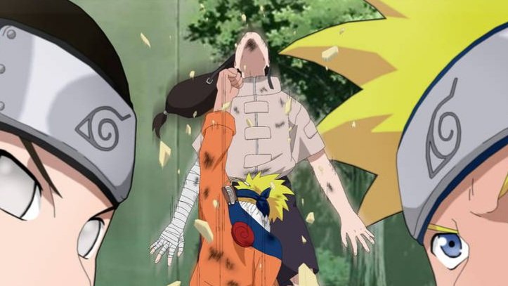 Naruto derrota a Neji