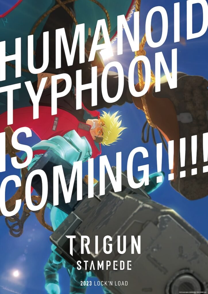 Poster promocional de TRIGUN STAMPEDE