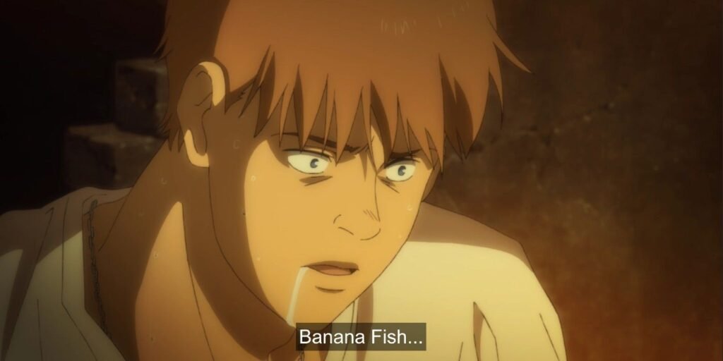 Griffin Callenreese después de haber consumido Banana Fish