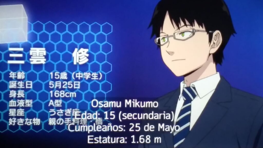 Osamu Mikumo stats edad cumpleaños estatura