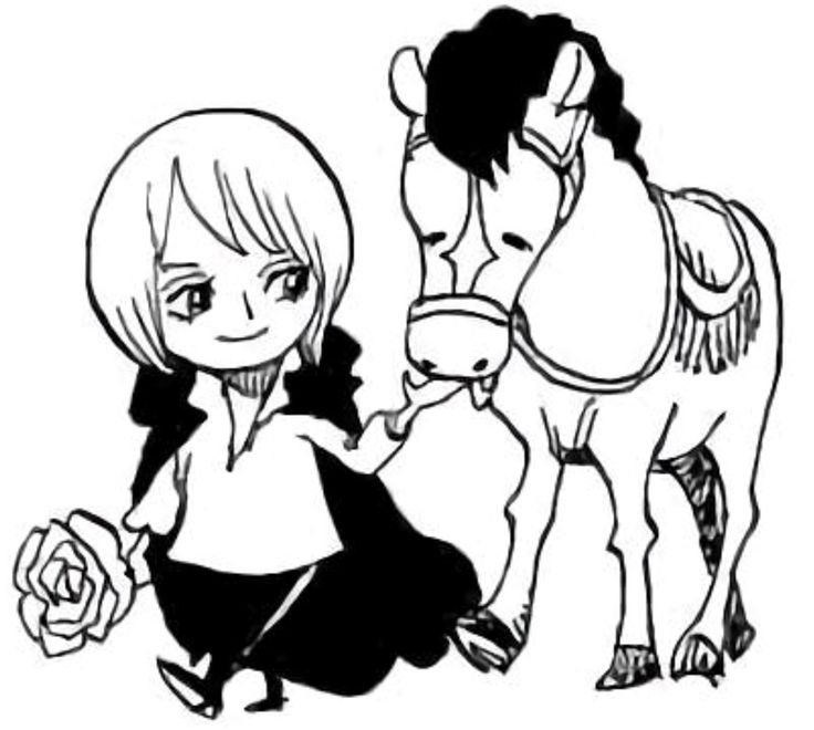 Cavendish en el manga One Piece 03