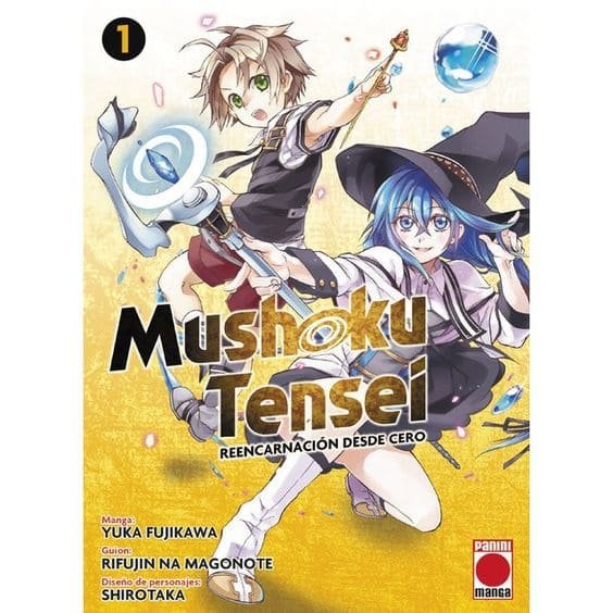 Portada volumen 1 Mushoku Tensei