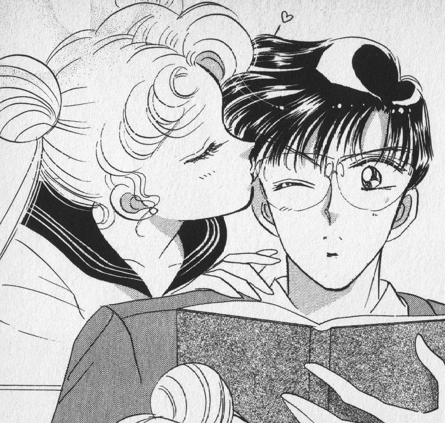 Darien Chiba y Serena Tsukino-Sailor Moon