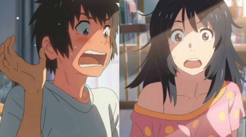 3-9 mitsuha y taki cambian cuerpos your name