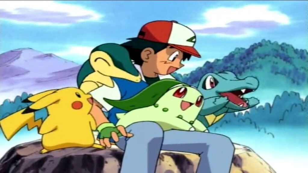 Los Viajes Johto Ash