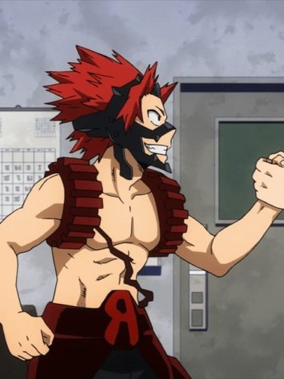 My Hero Academia Red Riot y Real Steel