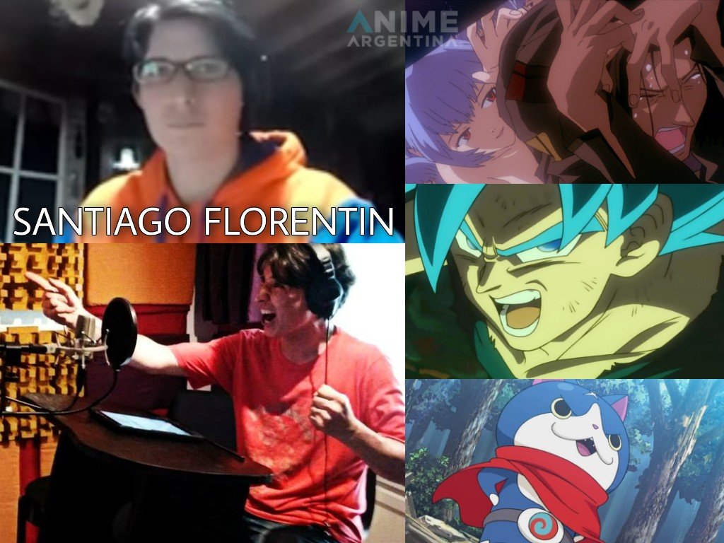 Doblaje Santiago Florentin - voz de Goku