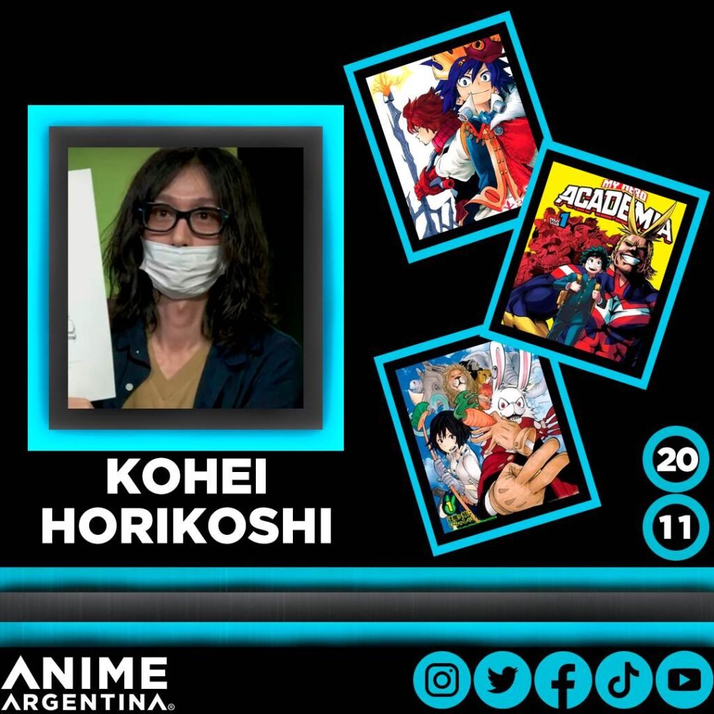 20 de noviembre cumpleaños de Kohei Horikoshi