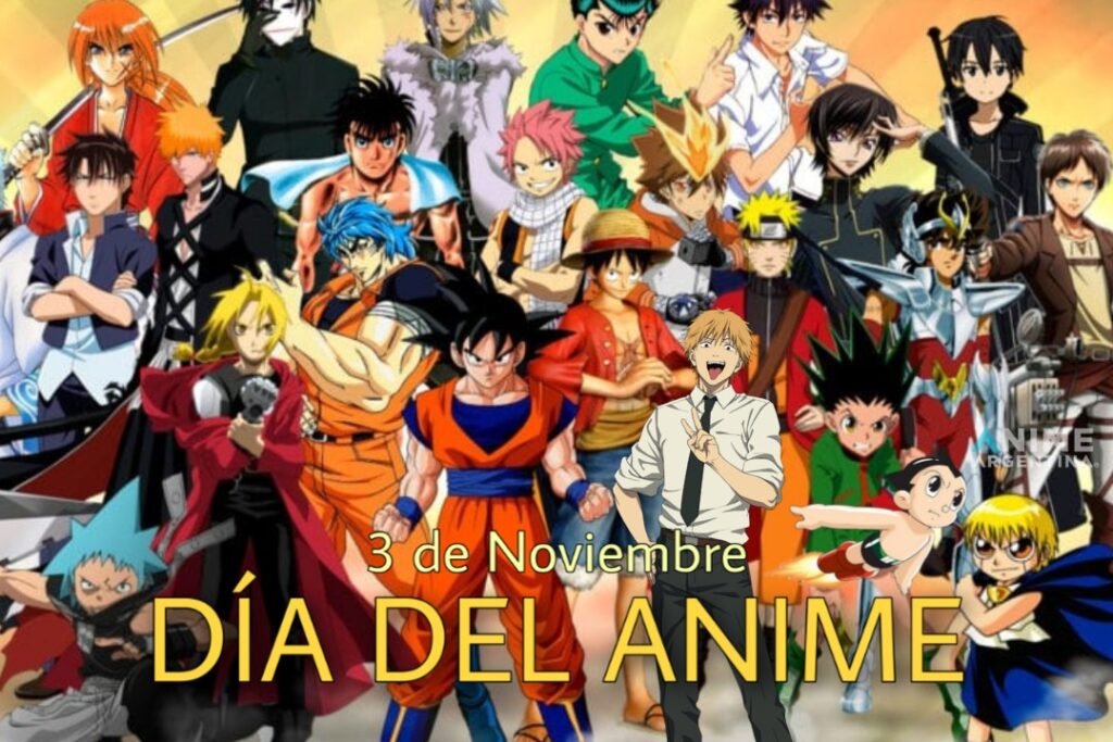3 de Noviembre se celebra el Día internacional del anime
