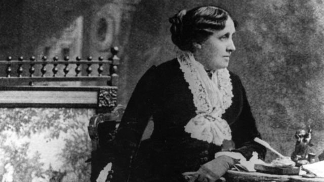 La verdadera Louisa May ALcott, autora de Mujercitas.
