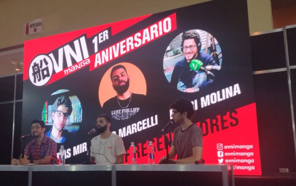 Matias Mir, Nicolás Marcelli y Rodrigo Molina OVNI Press