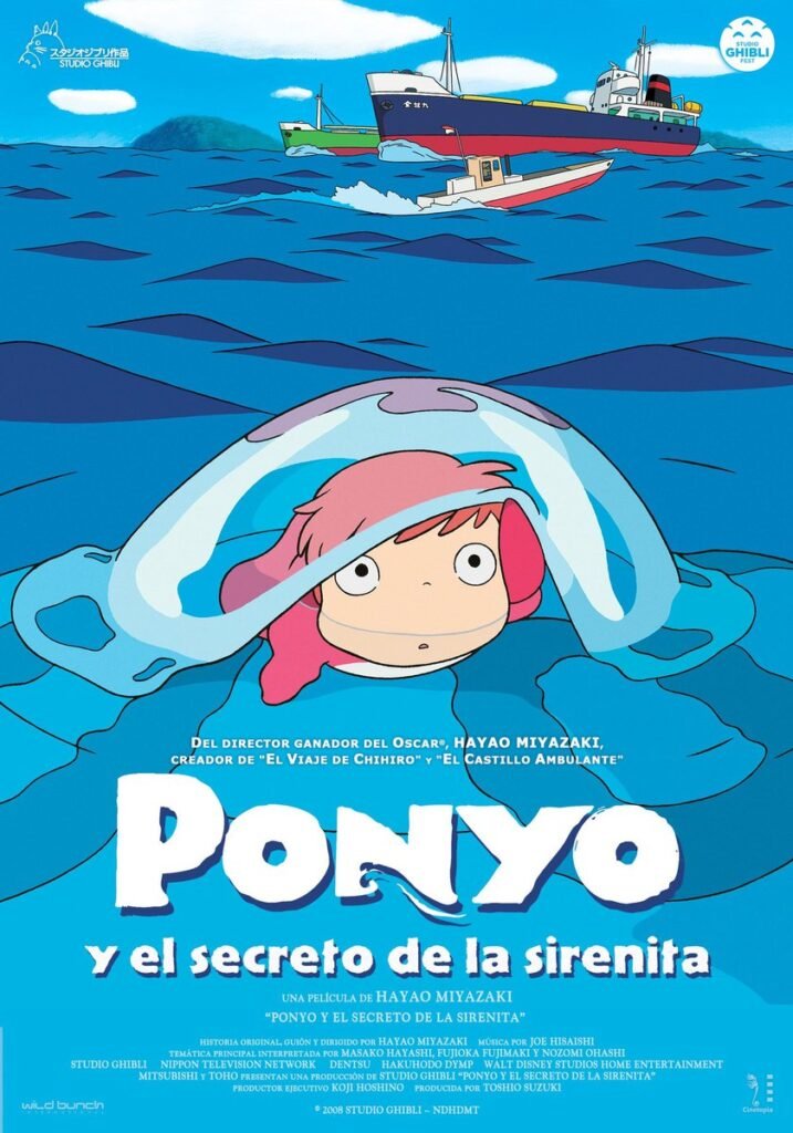 Ponyo y el secreto de la sirenita en cines de Argentina