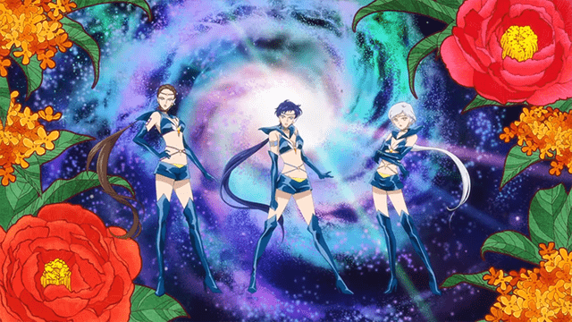 Sailor Moon Cosmos- Sailor Starlights, Taiki Kou, Seiya Kou y Katen Kou.