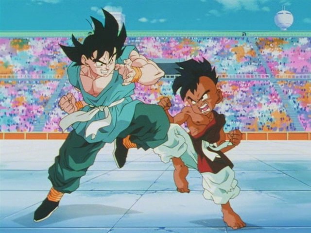 Goku vs Oob último episodio de Dragon Ball Z