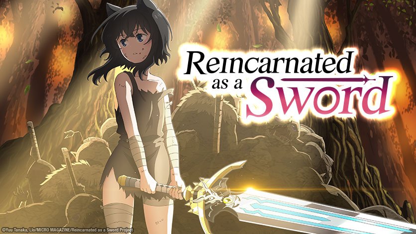 Reincarnated as Sword, uno de los animes parecidos a tensura