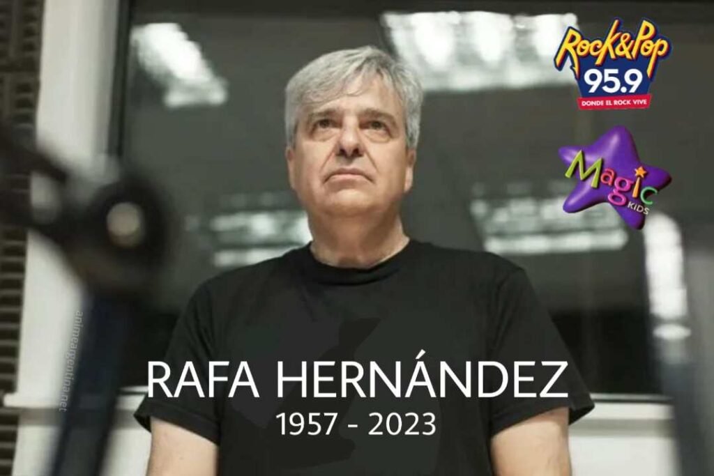 Fallecio Rafa Hernández la voz de Magic Kids