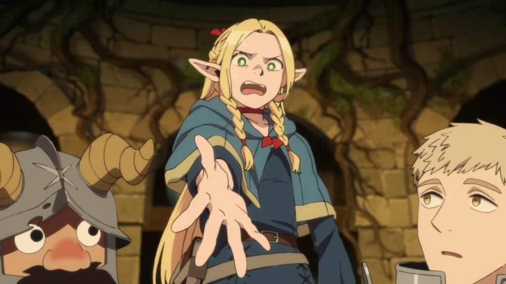 Dungeon Meshi anime.