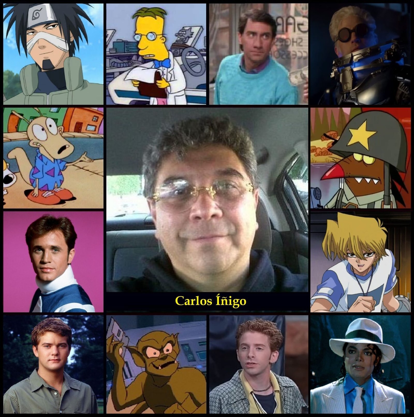 Carlos Íñigo voces