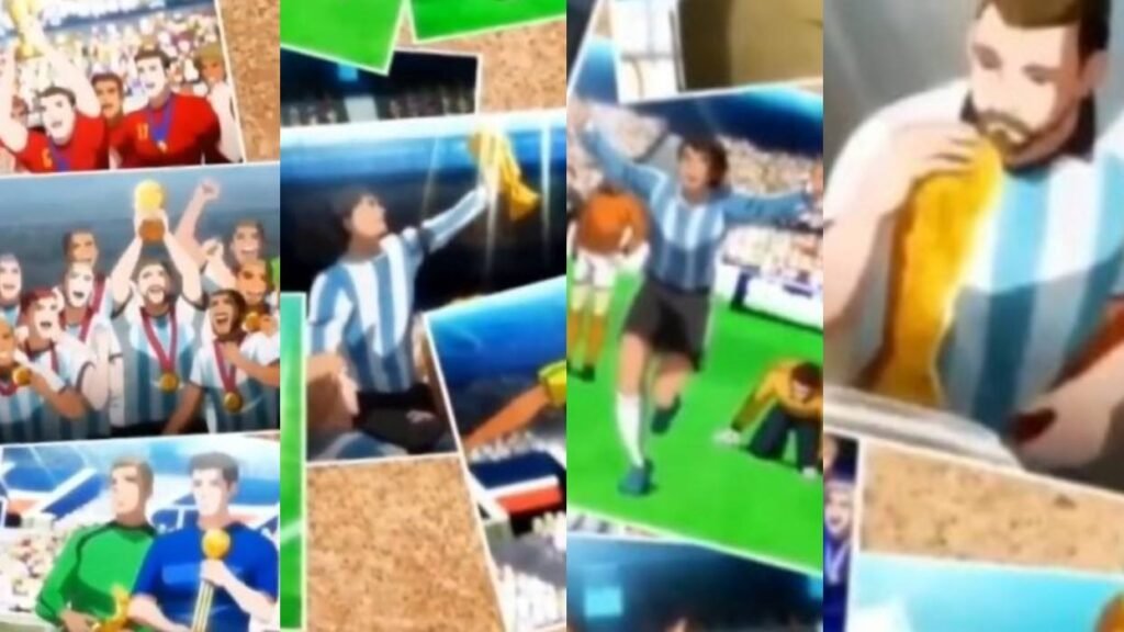 El nuevo op de Captain Tsubasa muestra a Messi y los campeones argentinos