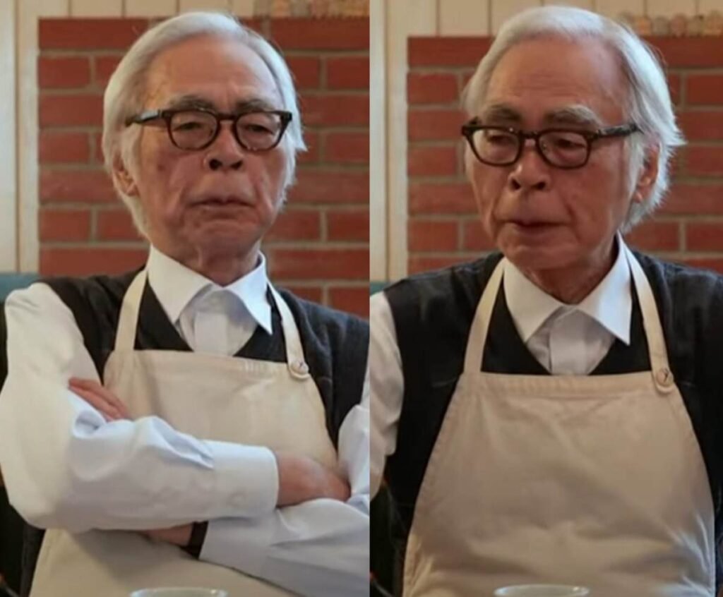 Hayao miyazaki afeitado rasurado 2024 2025