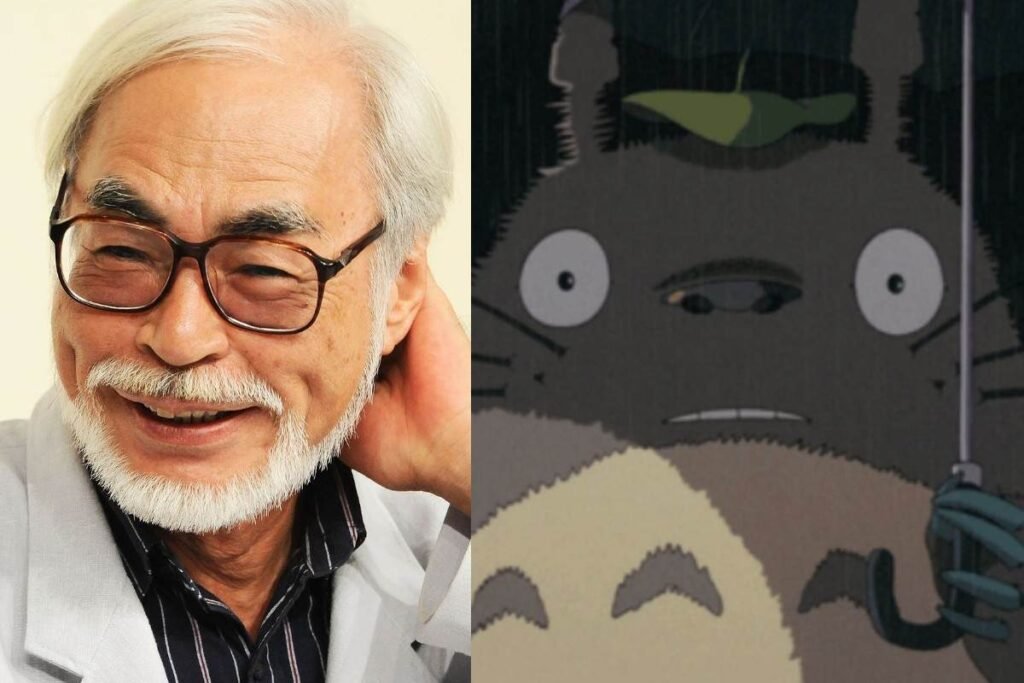 Inesperado Hayao Miyazaki se afeitó la barba