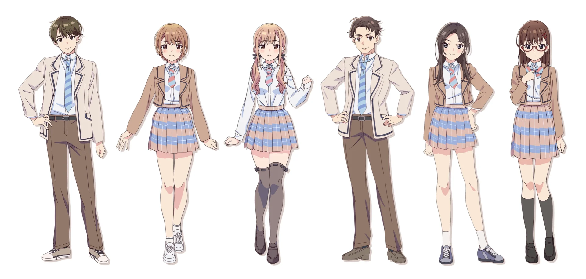 Koi wa Futago de Warikirenai personajes