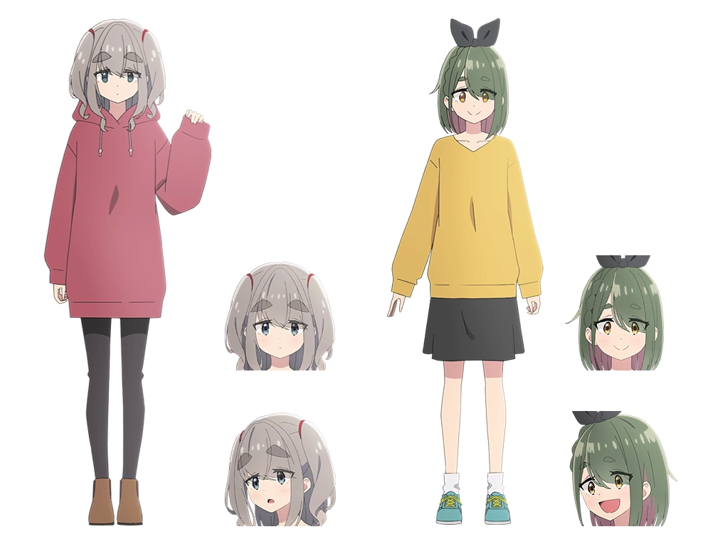 yuru camp personajes