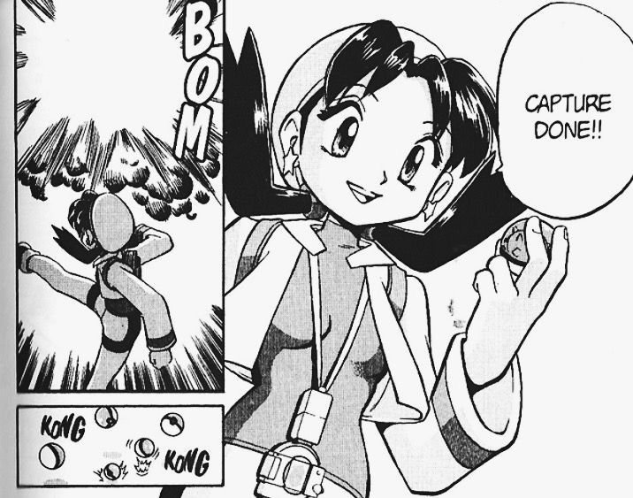 Crystal en el manga de Pokemon Special