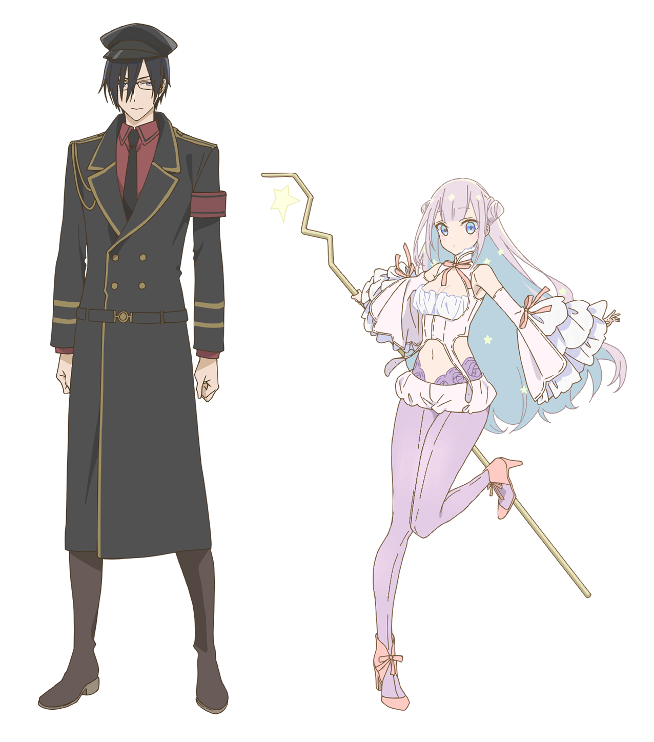 The Magical Girl and The Evil Lieutenant personajes