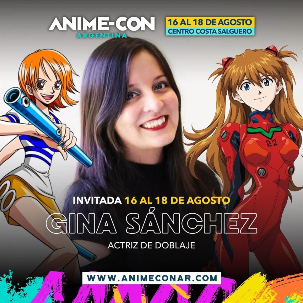 Gina Sanchez Anime-Con Argentina 2024