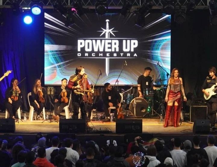 Power up orchestra música anime music