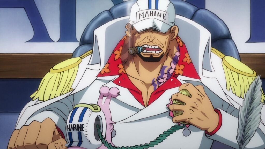 Sakazuki tambien conocido como akainu de one piece