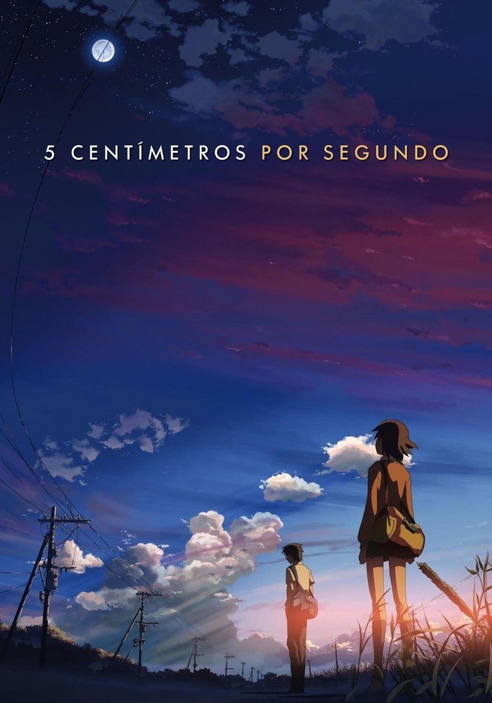 Byosoku go Senchimetoru - 5 centímetros por segundo - Makoto Shinkai