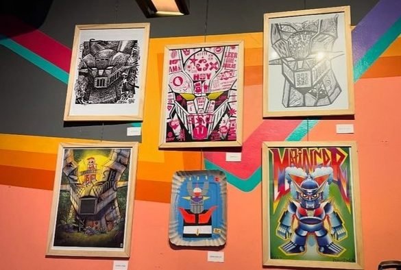 Exposición de arte mazinger z