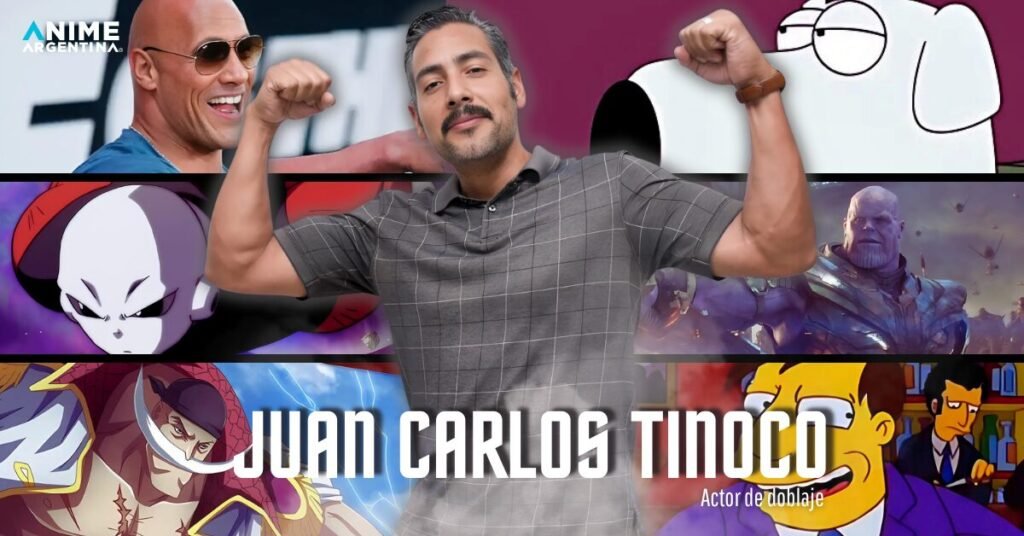 Juan Carlos Tinoco doblaje jiren dragon ball barbablanca one piece